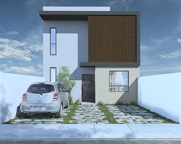 Preventa de céntricas casas de 2 niveles. Superficie de 122.5 m² 
Muy bien ubicadas.