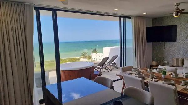 PENTHOUSE FRENTE AL MAR l AMUEBLADO EN VENTA EN SAN BRUNO, YUCATAN PENTHOUSE FRENTE AL MAR l AMUEBLADO EN VENTA EN SAN BRUNO, YUCATAN