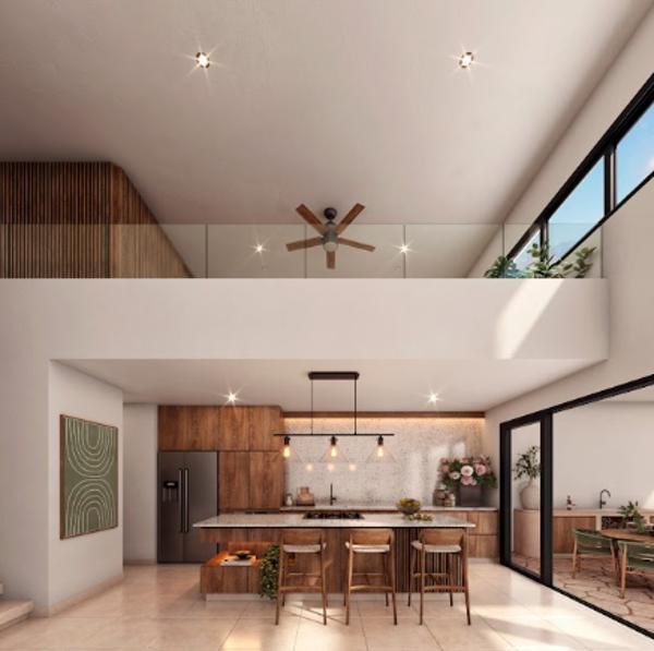 EN PREVENTA CASA EN RESIDENCIAL DE  DZITYA CON RECAMARAS EN PLANTA BAJA
