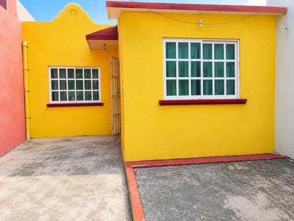 casa en venta de un nivel en el coyol, ver.