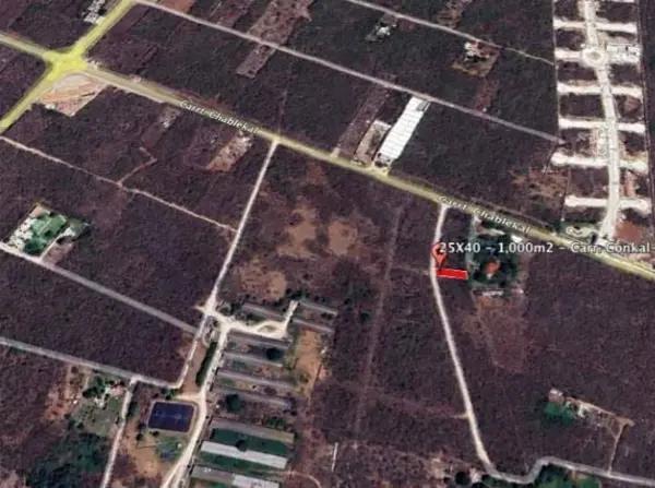 Terreno en venta Carretera Conkal- Chablekal Mérida Yucatán
