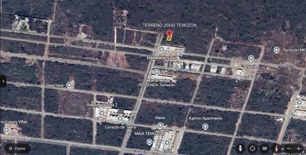 Terreno en venta zona norte Temozón Mérida Yucatán