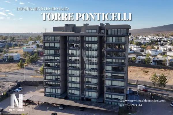 HERMOSO LOFT AMUEBLADO EN RENTA EN TORRE PONTICELLI HERMOSO LOFT AMUEBLADO EN RENTA EN TORRE PONTICELLI