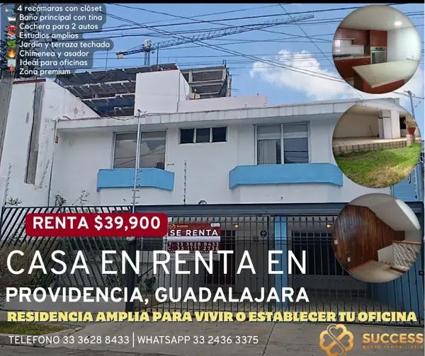 Residencia en Renta – Providencia 4ta Sección, Guadalajara