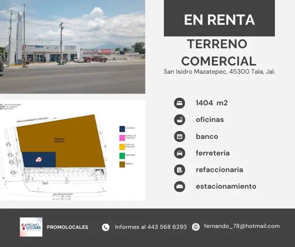 ¡El terreno que tu negocio necesita en Tala está listo para ti!