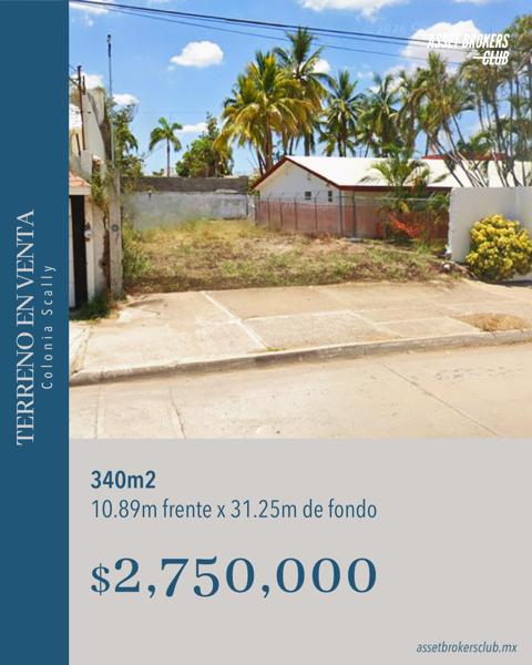 TERRENO EN VENTA COLONIA SCALLY