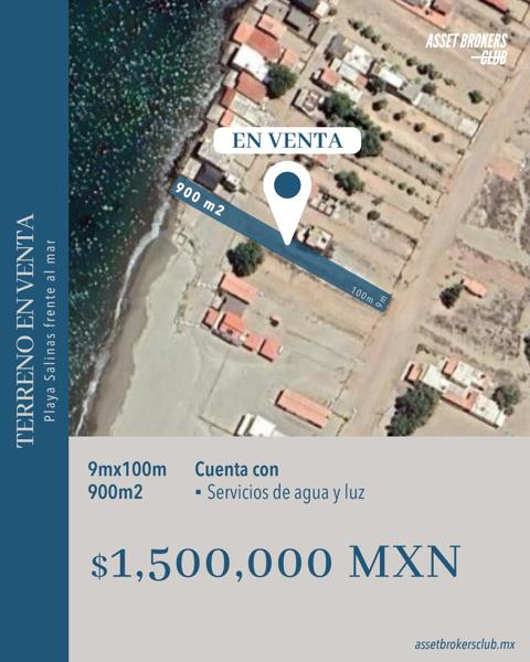 TERRENO EN VENTA LAS SALINAS