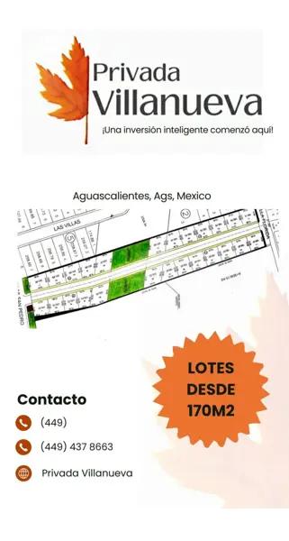 SE VENDEN LOTES TU OPORTUNIDA DE INVERSION EN LA ZONA DE MAS PLUSVALIA DE AGUASCALIENTES!!