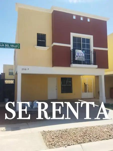 Casa en renta en Hacienda las Lajas, Juárez, Chihuahua