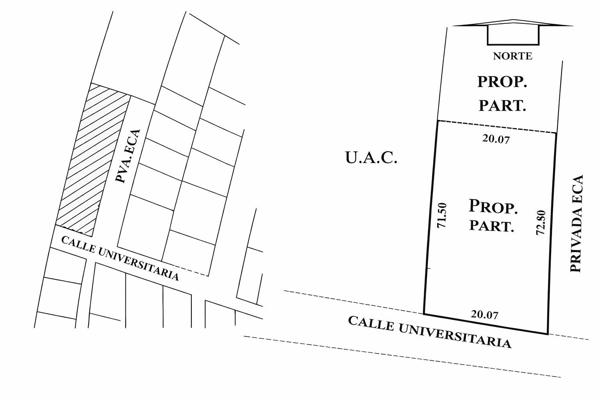 TERRENO EN ESQUINA EN VENTA EN COLONIA UNIVERSITARIA, MONCLOVA, COAHUILA