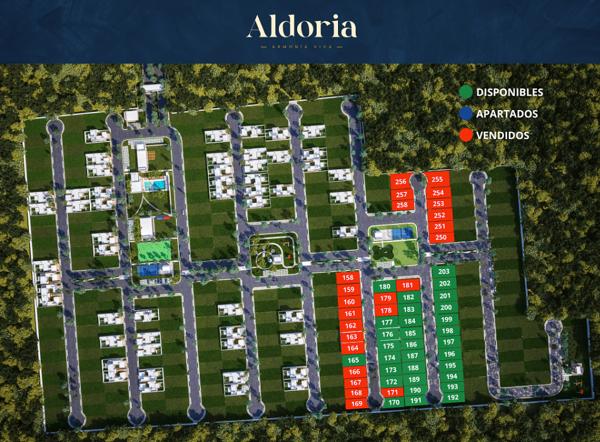 Terreno en Venta en Privada Aldoria, Conkal