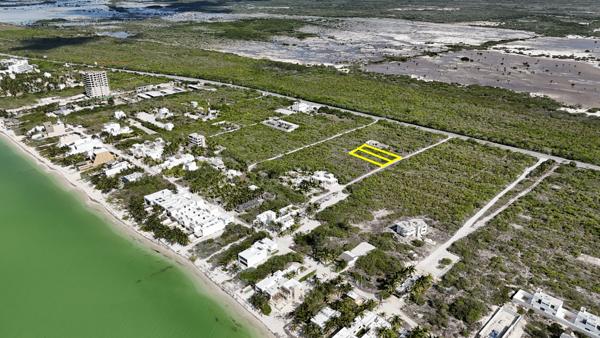 Dos Lotes Juntos en Venta de 500m2 cada uno a Metros del Mar, San Benito KM 24.5