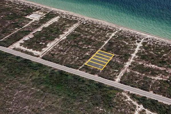 Terreno en playa 2a fila en km 34 a Telchac Puerto