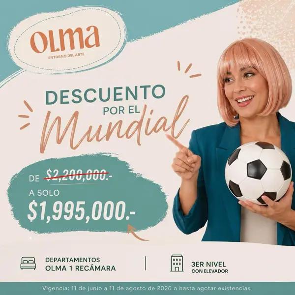 Departamento(1R) en Venta en Olma en Privada Seremos en Dzitya