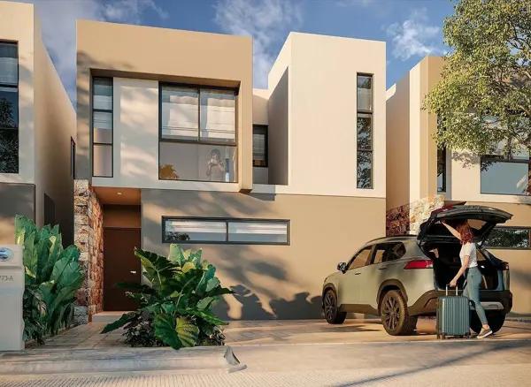 Casas (Mod. Zavanah) en Venta en Privada Solana, Residencial Tixcacal