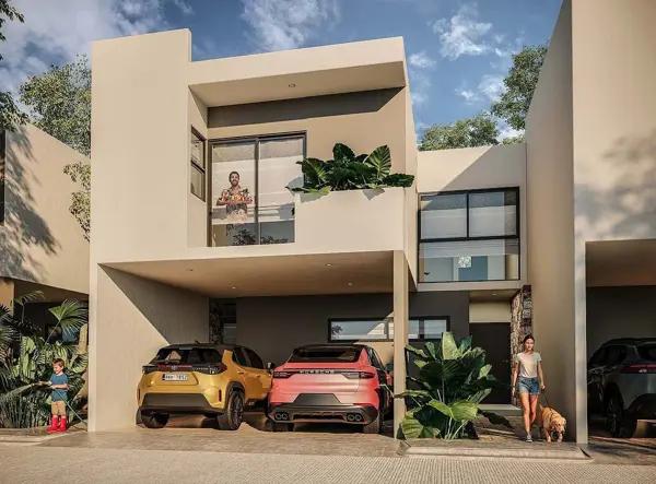 Casas (Mod. Zavanah Plus) en Venta en Privada Solana, Residencial Tixcacal