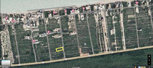 Terreno en la playa de San Benito, Yucatán