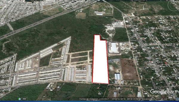 Terreno en venta para desarrollo habitacional en Mulchechen