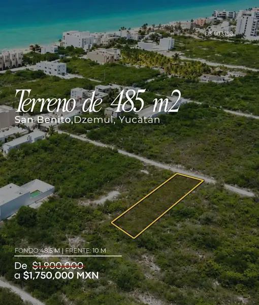 Terreno de 485 m2 en Venta en San Benito