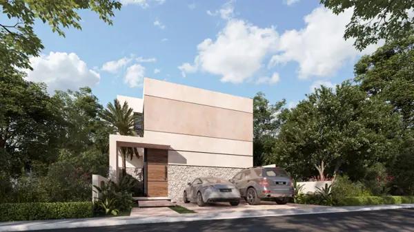Casa (Mod. A) en Venta en Privada Sakche en Baca