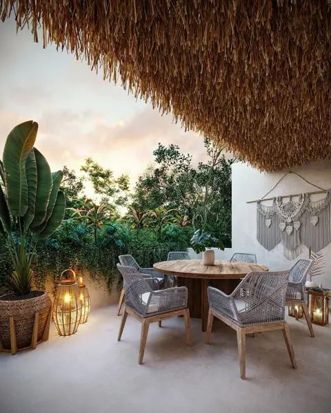 Townhouse en una exclusiva comunidad en Tulum.