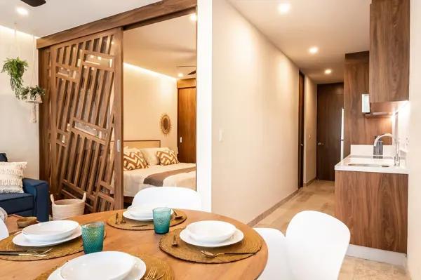Departamento de 1 recámara cerca de la 5ta Av. y Playa