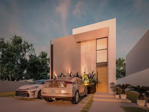 Casa Inicial en Venta en Privada Tres Lunas, Cholul Casa Inicial en Venta en Privada Tres Lunas, Cholul