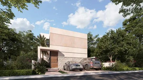 Casa (Mod. A) en Venta en Privada Sakche en Baca