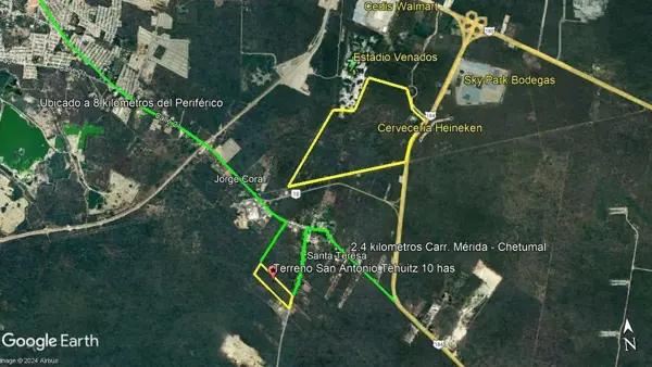 Terreno en Venta en San Antonio Tehuitz, Kanasín