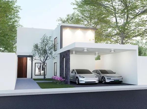 Casa Doble Altura en Venta en Privada Nadira, Conkal