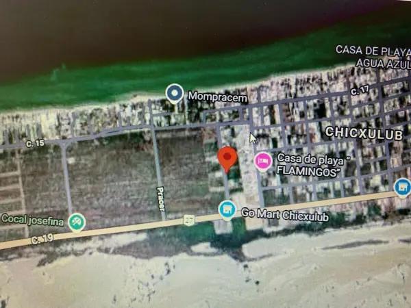 Terreno en Venta a 3 Cuadras del Mar en Chicxulub Puerto Terreno en Venta a 3 Cuadras del Mar en Chicxulub Puerto