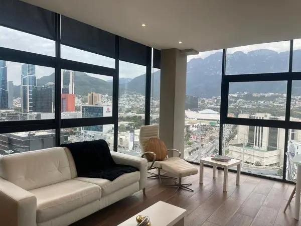 Departamento Amueblado en Renta | Livin San Pedro | Vista Panorámica a la Sierra