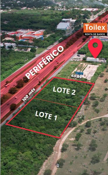 Terrenos en Renta Sobre Periférico en Francisco de Montejo Terrenos en Renta Sobre Periférico en Francisco de Montejo
