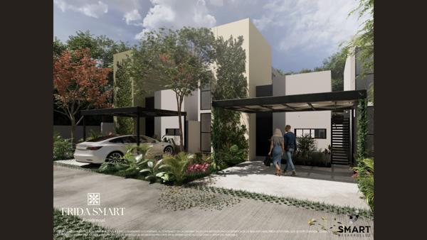 Casa(A-2R)de Dos Planta en Frida Residencial en Conkal