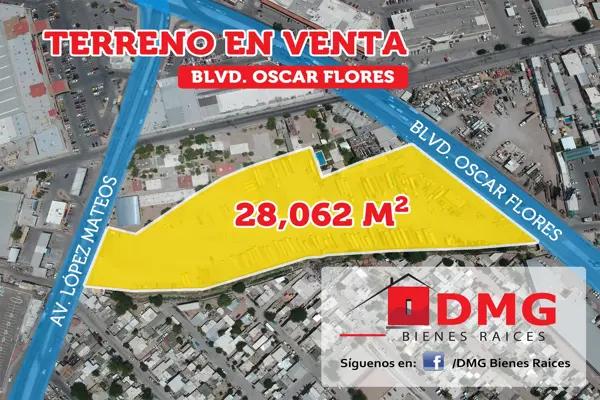 PROPIEDAD COMERCIAL EN VENTA, BLVD. OSCAR FLORES, COL. PARTIDO IGLESIAS, CD. JUÁREZ, CHIH.