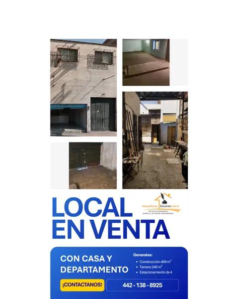 LOCAL COMERCIAL EN VENTA EN ARAGÓN LA VILLA