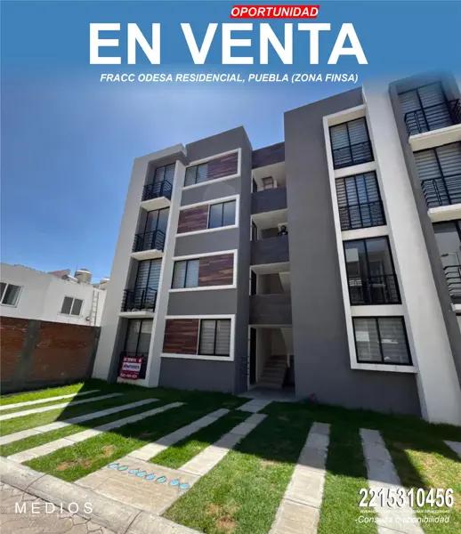 DEPTO EN LIQUIDACION EN ODESA RESIDENCIAL, PUEBLA, PRECIO NEGOCIABLE, CERCA A FINSA Y MAS