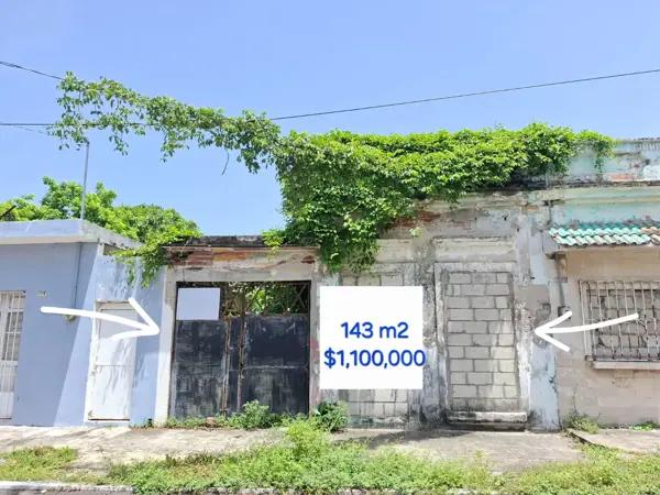 Terreno residencial en venta en colonia Centro, Veracruz