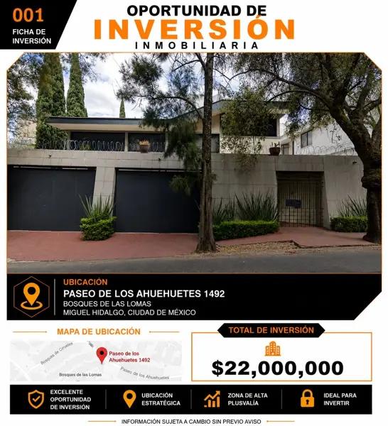 Casa en venta en Bosque de las Lomas, Miguel Hidalgo, Ciudad de México