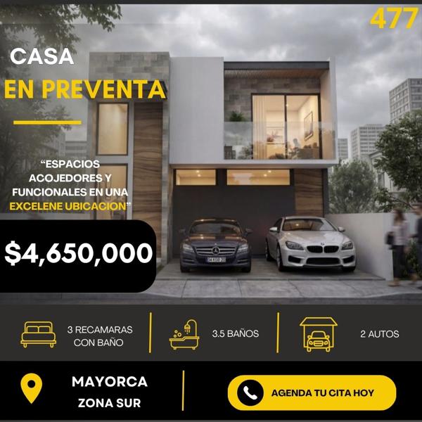 Casa en Preventa en Mayorca, León: Amplia y Bien Ubicada