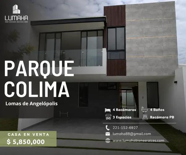 Casa en venta en Lomas de Angelópolis, San Andrés Cholula, Puebla