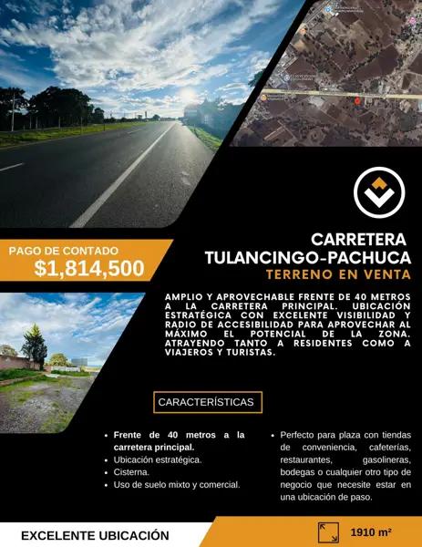 Terreno Comercial en Venta en Singuilucan, Hidalgo - Ideal para Actividades Productivas