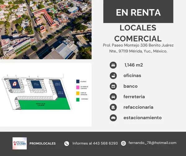 Local en Renta – Mérida, ¡Tu marca merece brillar en Mérida, y el momento es ahora! Local en Renta – Mérida, ¡Tu marca merece brillar en Mérida, y el momento es ahora!