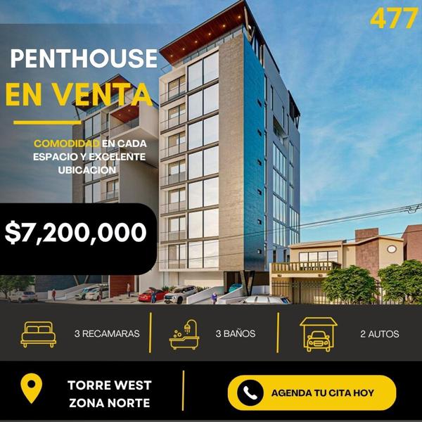 Departamento en venta en Torre West en León, Guanajuato