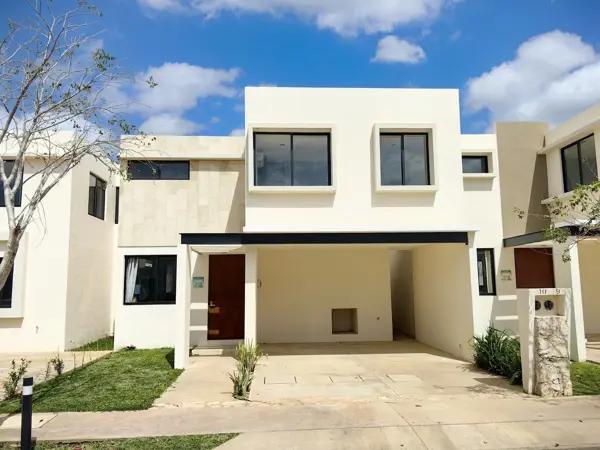 Casas al norte de Mérida en comunidad planeada