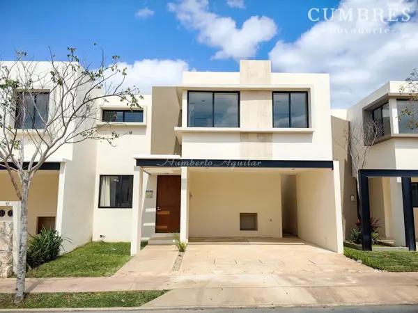 Casas de 3 habitaciones en privadad con parque central