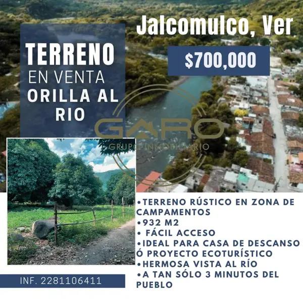 TERRENO EN VENTA (Jalcomulco, Ver)