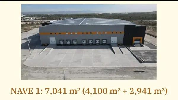 Nave Industrial de 7,041 m² en Renta / Venta – Los Arcos Industrial Park Escobedo – Salinas Victoria