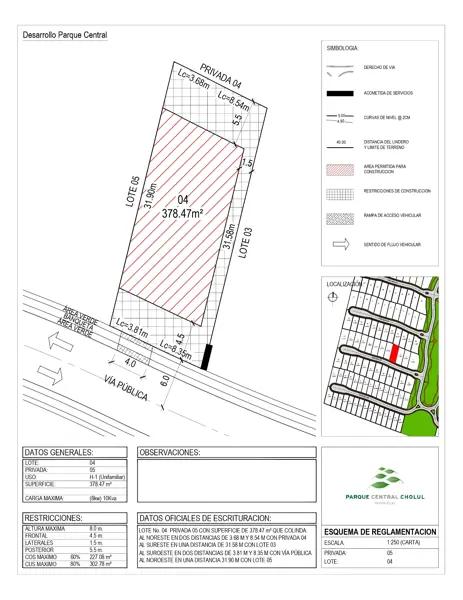 TERRENO PRIVADA CEDRO LOTE 04 TERRENO PRIVADA CEDRO LOTE 04