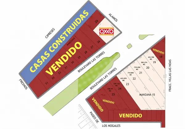 TERRENOS COMERCIALES EN VENTA EN BOSQUE REAL EN GOMEZ PALACIO DGO.